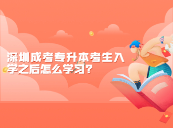 深圳成考专升本考生入学之后怎么学习